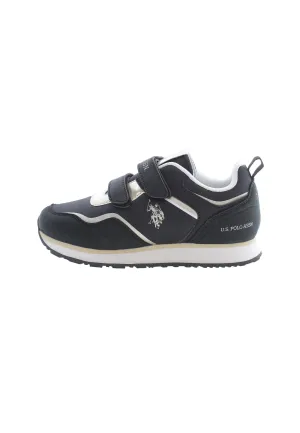 US POLO ASSN. KIDS TWO-COLOUR TRAINERS