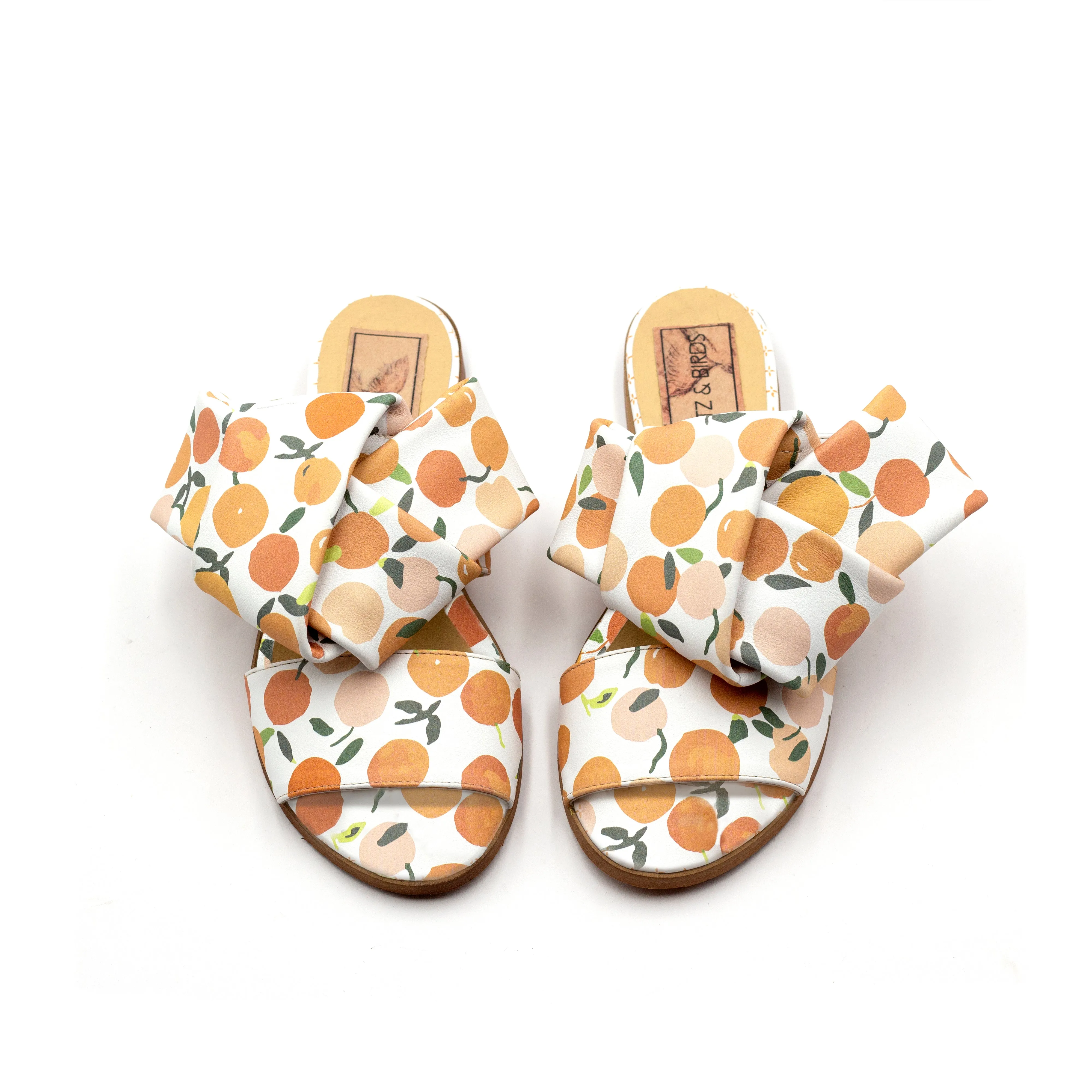 Vitamin C- Oranges Print Flats